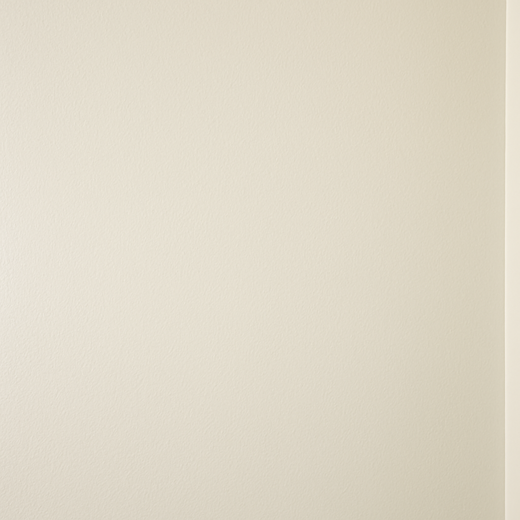 Same wall after seamless drywall repair, texture matched and freshly painted, Kern General Construction